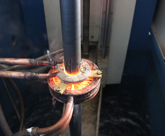 高频淬火炉用于直线光轴的淬火热处理