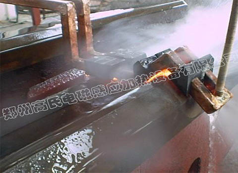 机床导轨采用高频淬火设备进行热处理